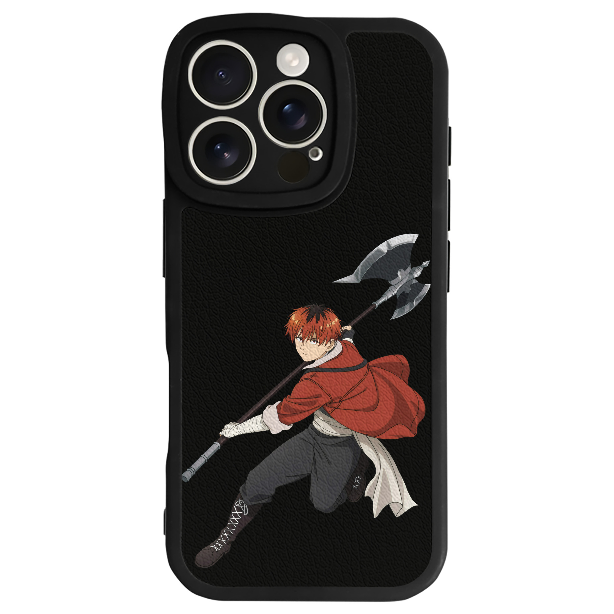 （画像用） 葬送のフリーレン Frieren 【iPhone 16シリーズ対応】シリコンスマホケース（レザー調） 材質：シリコン